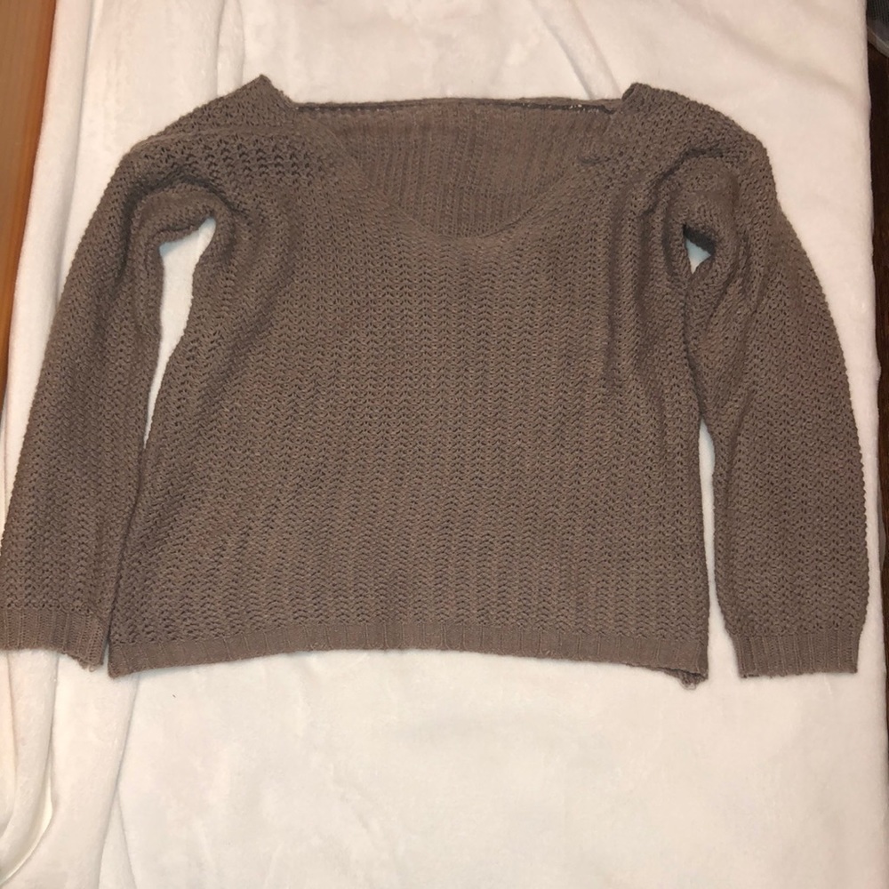 Thin knitted sweater